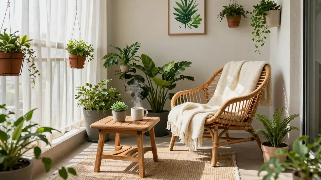 14 Closed Balcony Ideas for Year Round Cozy Living
