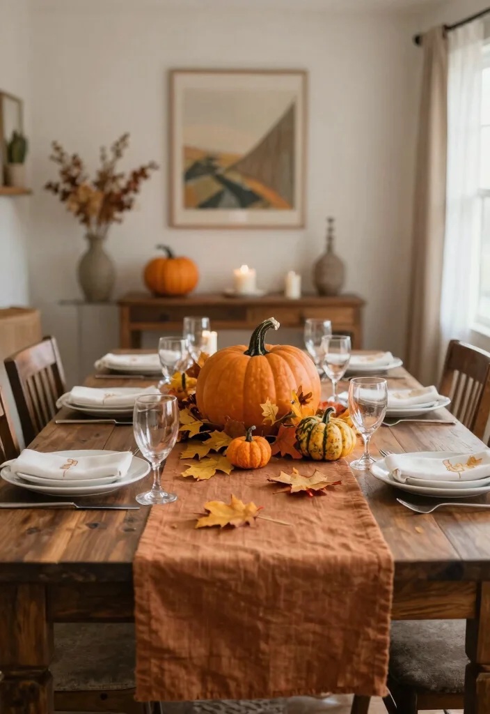 14 Dining Room Decor Ideas with Texture Warmth and Style 13. Seasonal Decor Changes 0