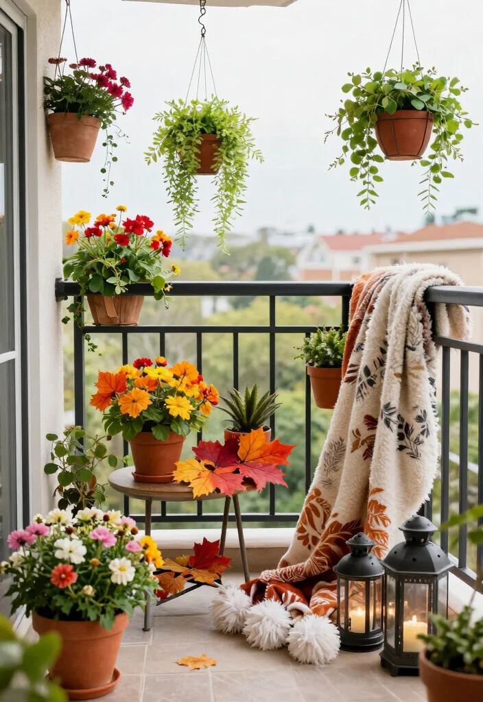 14 Enclosed Balcony Ideas That Feel Like an Extra Room 14. Seasonal Decor Themes 0