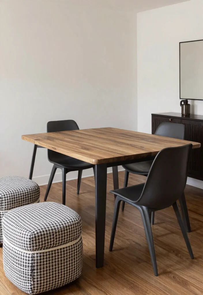 14 Formal Dining Room Ideas with Cozy Elegant Atmosphere 14. Multi functional Furniture 0