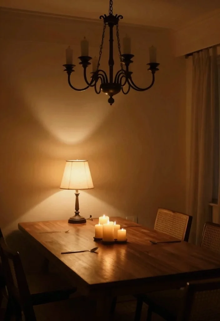 14 Formal Dining Room Ideas with Cozy Elegant Atmosphere 6. Warm Lighting Techniques 0