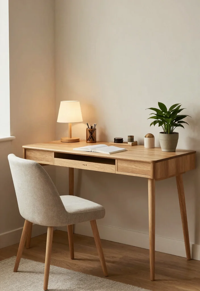 14 IKEA Desk Ideas for Minimal Aesthetic Workspaces 10. Natural Beauty with the HEMNES Writing Desk 0
