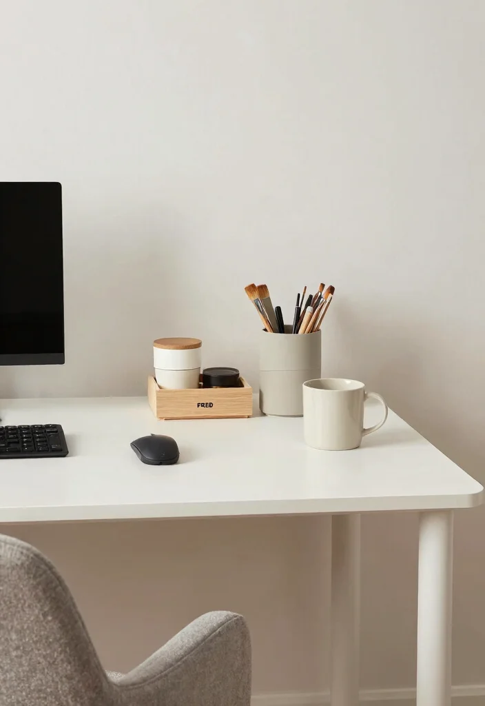 14 IKEA Desk Ideas for Minimal Aesthetic Workspaces 12. The Functional FRED Desk 0