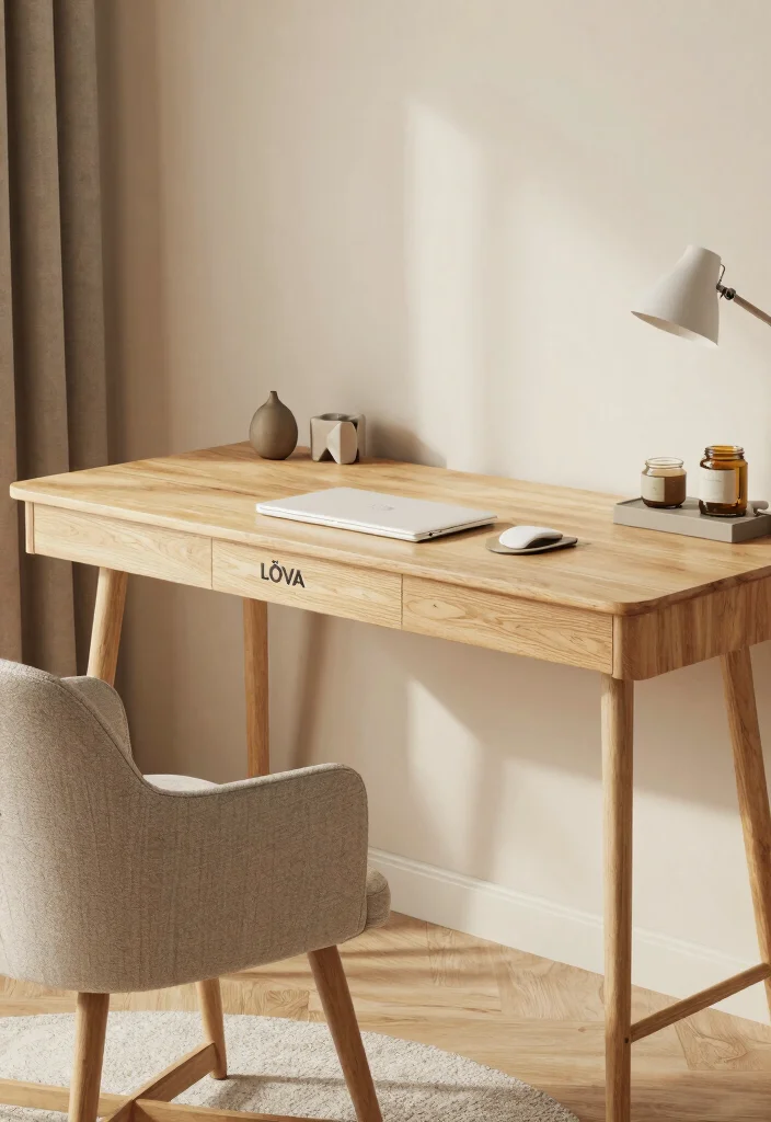 14 IKEA Desk Ideas for Minimal Aesthetic Workspaces 13. The Elegant LVA Desk 0