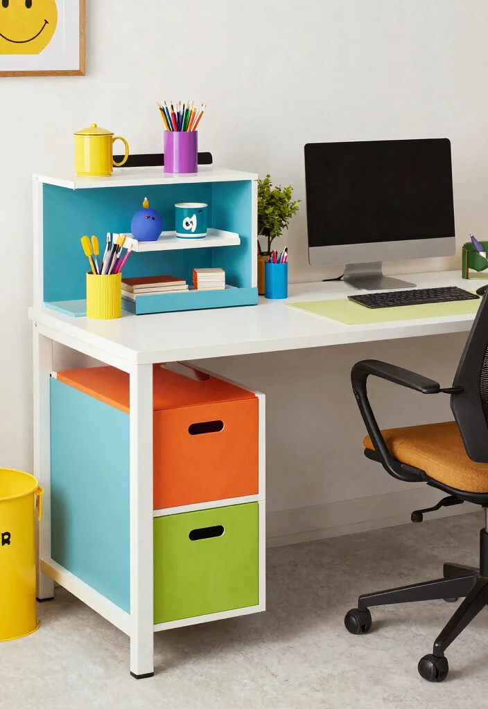 14 IKEA Desk Ideas for Minimal Aesthetic Workspaces 14. The Multi Functional TROFAST Desk 0