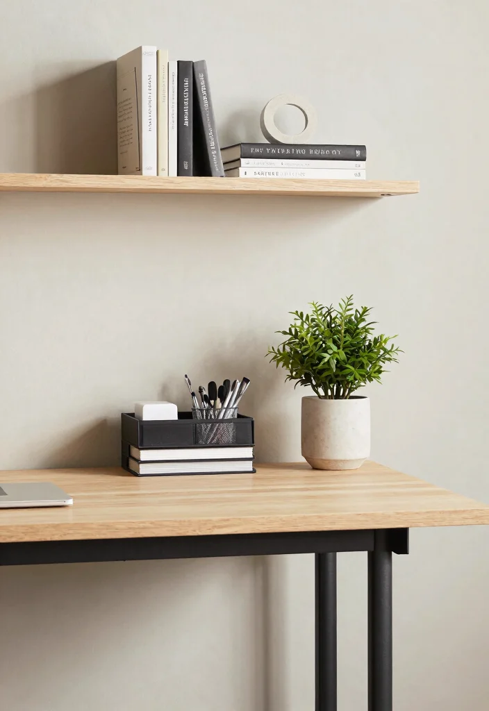 14 IKEA Desk Ideas for Minimal Aesthetic Workspaces 3. Space Saving Solutions with the MICKE Desk 0