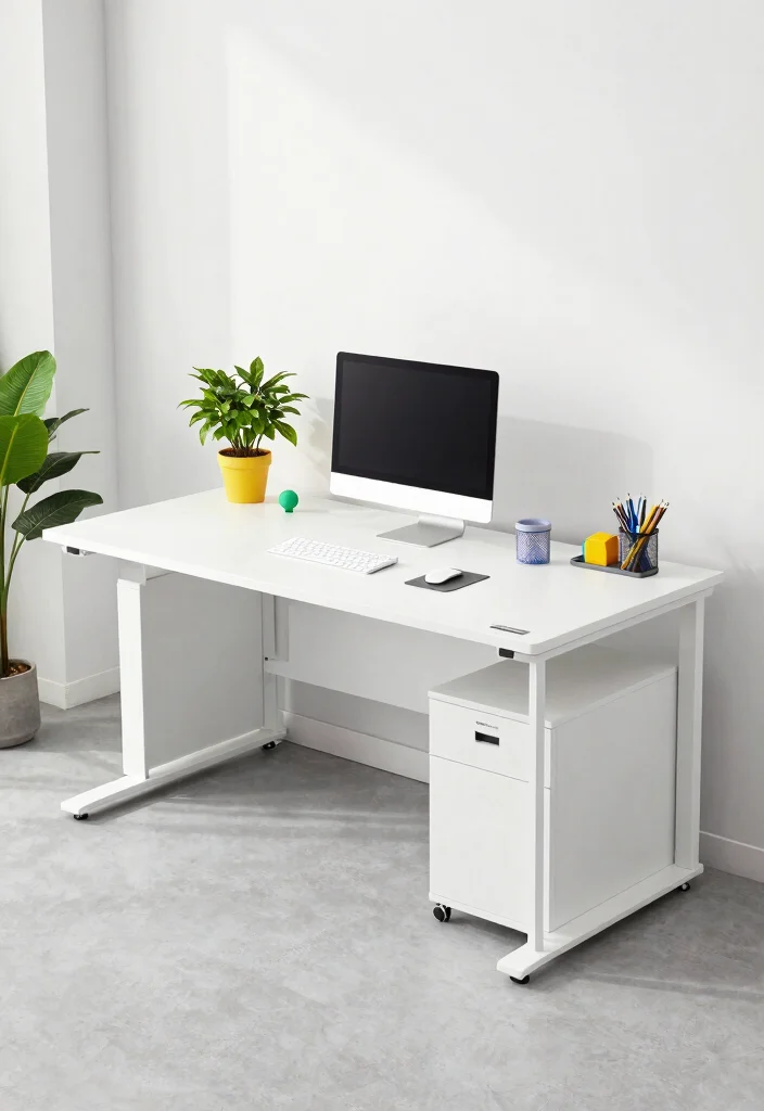 14 IKEA Desk Ideas for Minimal Aesthetic Workspaces 6. Customizable DESK FR Desk 0