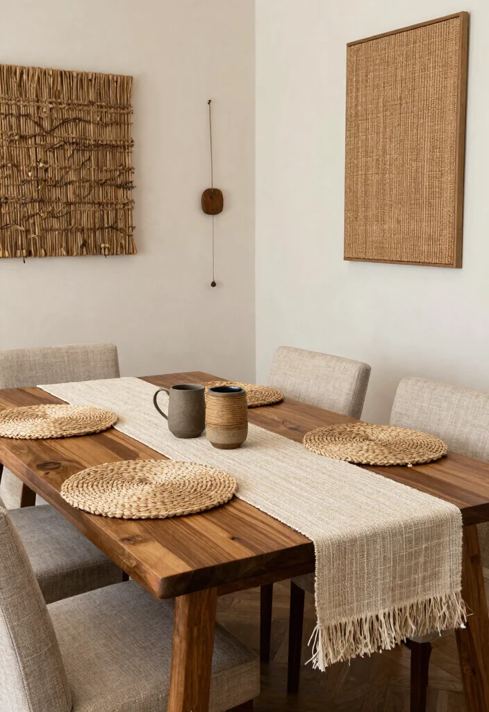 14 Large Dining Room Ideas for Relaxed Entertaining 11. Textured Layers 0