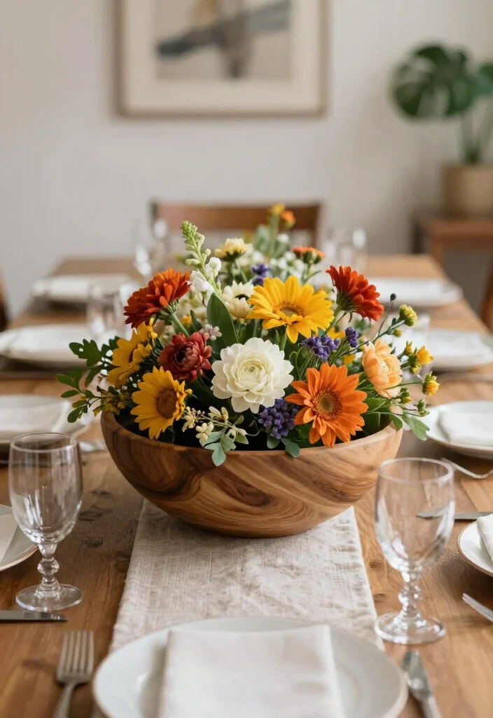 14 Large Dining Room Ideas for Relaxed Entertaining 8. Statement Centerpieces 0