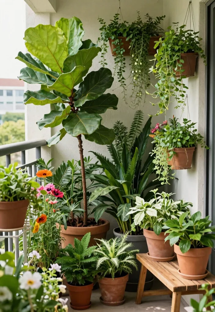 14 Open Balcony Ideas for Breezy Everyday Living 8. Nature Focused Space 0