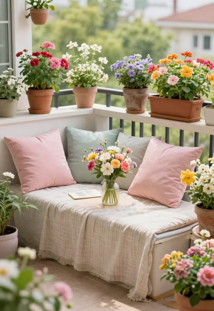 15 Big Balcony Ideas for Lounging Dining and Plant Styling 13. Seasonal Decor Changes 0