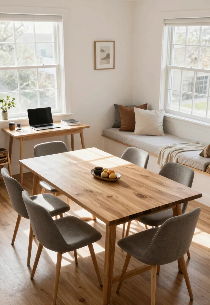 15 Dining Room Design Ideas for Comfortable Everyday Living 11. Multi Functional Spaces 0
