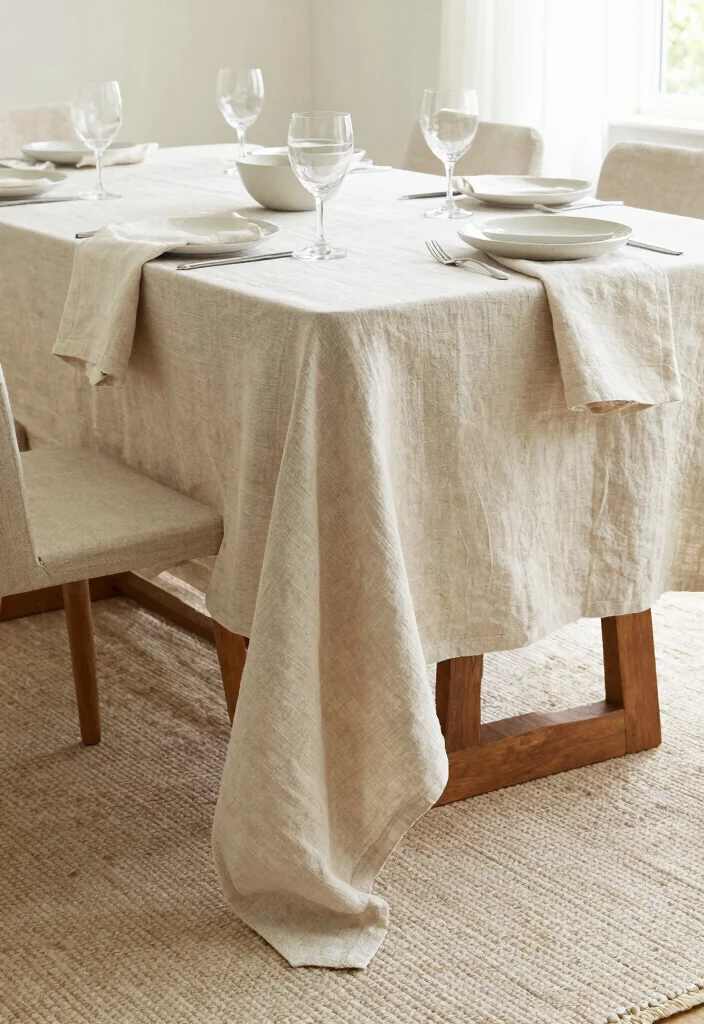 15 Dining Room Design Ideas for Comfortable Everyday Living 5. Natural Fiber Textiles 0