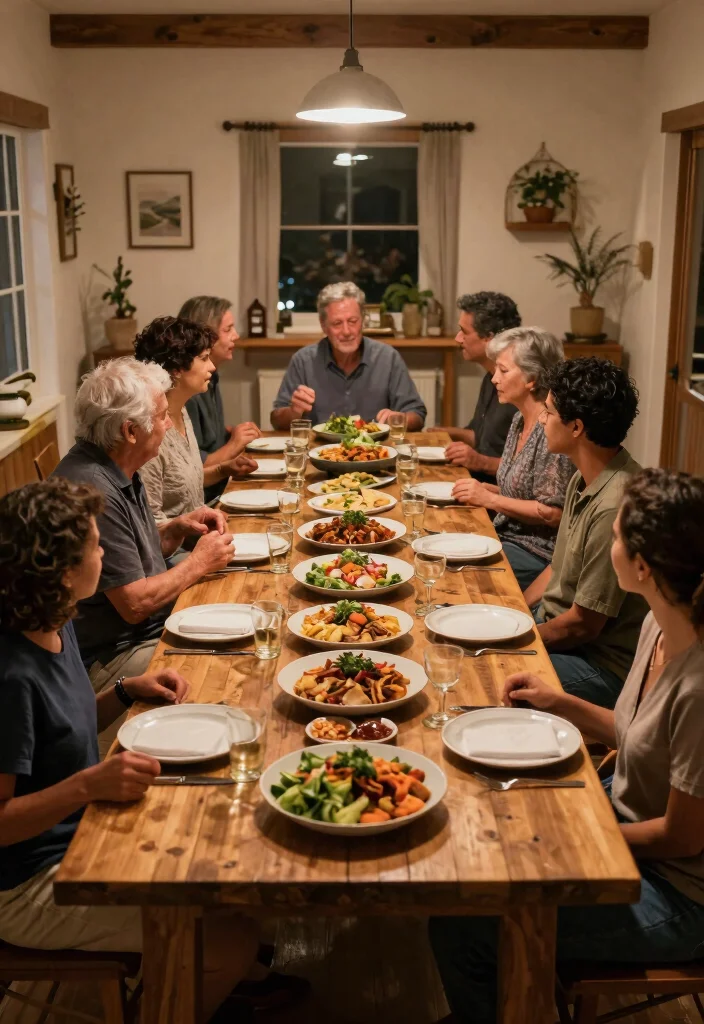 15 Dining Room Ideas for Warm Meals and Slow Gatherings 15. Community Table Concept 0