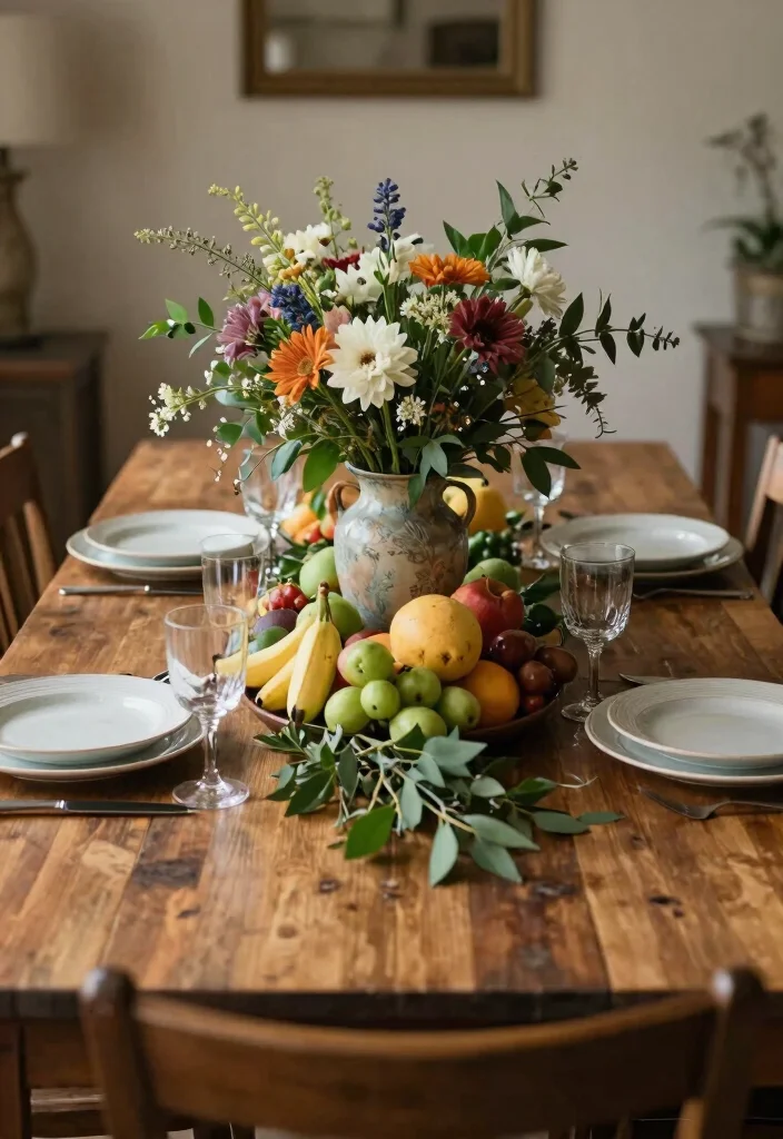 15 Dining Room Ideas for Warm Meals and Slow Gatherings 4. Centerpiece Creativity 0