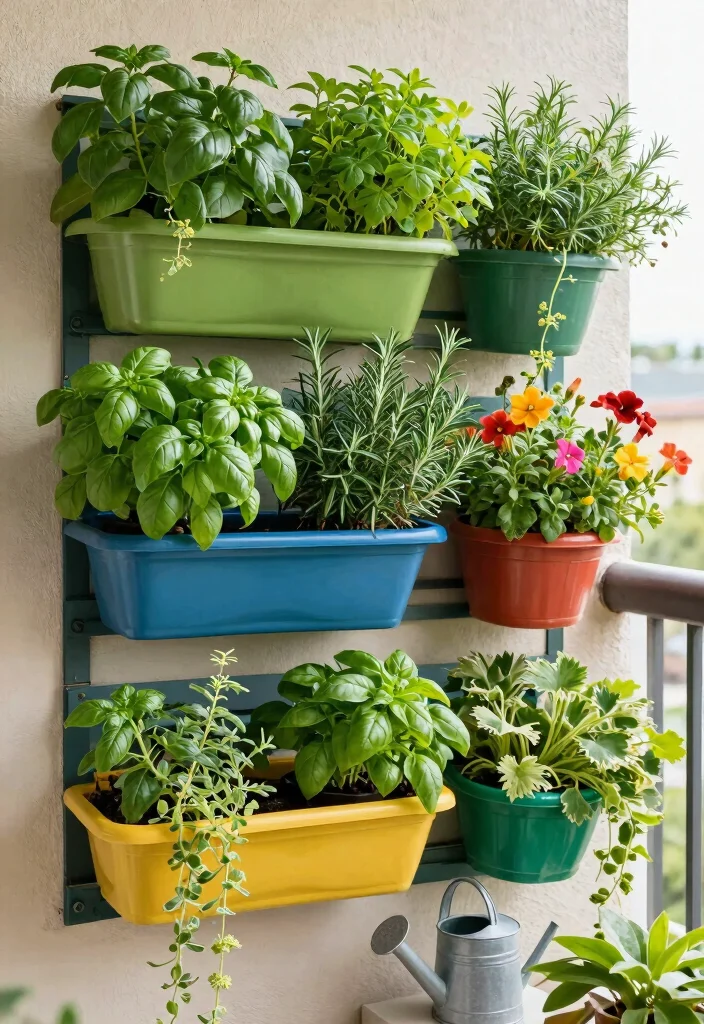 16 Cozy Apartment Balcony Ideas Youll Want to Use Every Day 2. Vertical Gardens for Green Lovers 0